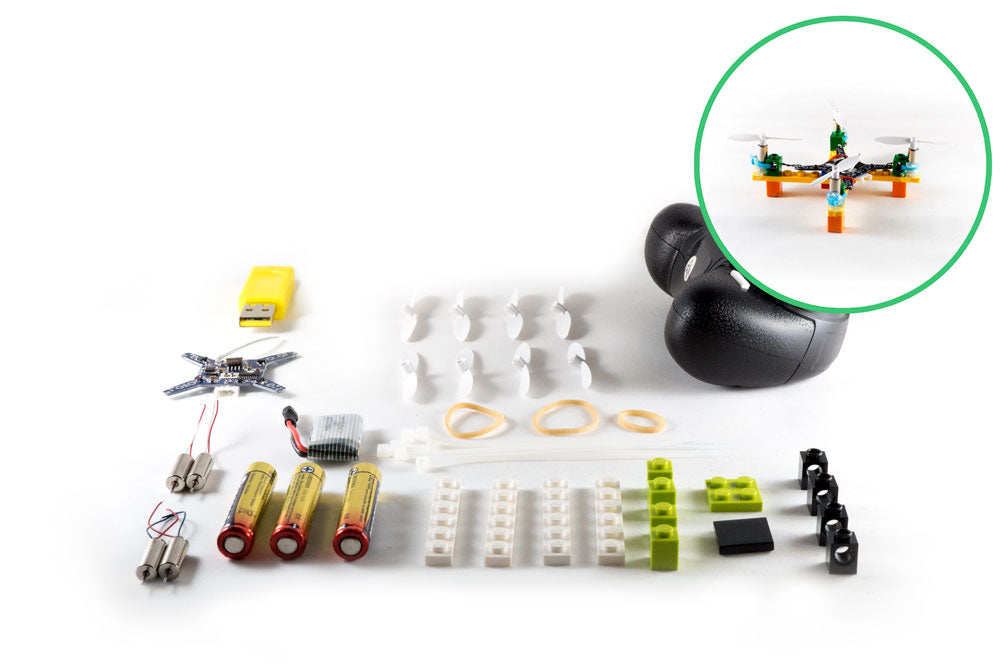 DIY No-Solder Mini Drone Quadcopter Kit